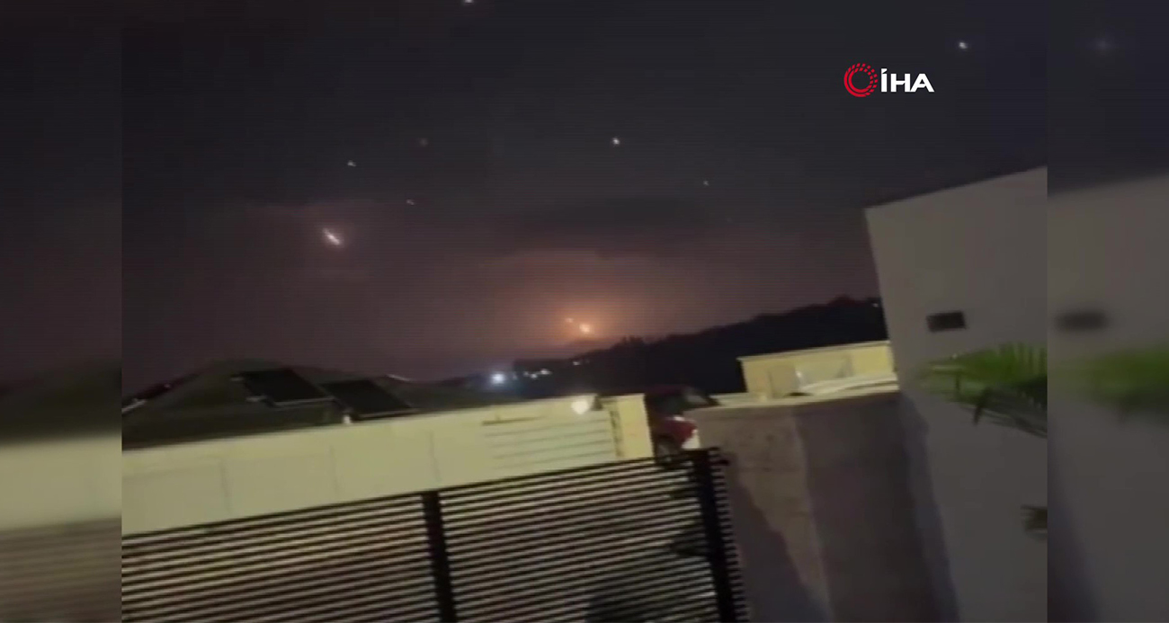 İran ve Hizbullah’tan İsrail’e füze ve roket saldırısı