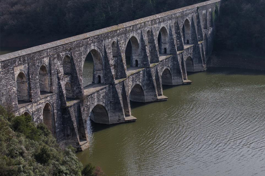 İstanbul’da barajlarda doluluk yüzde 45,95 oldu; Mağlova Kemeri yeniden suyla buluştu