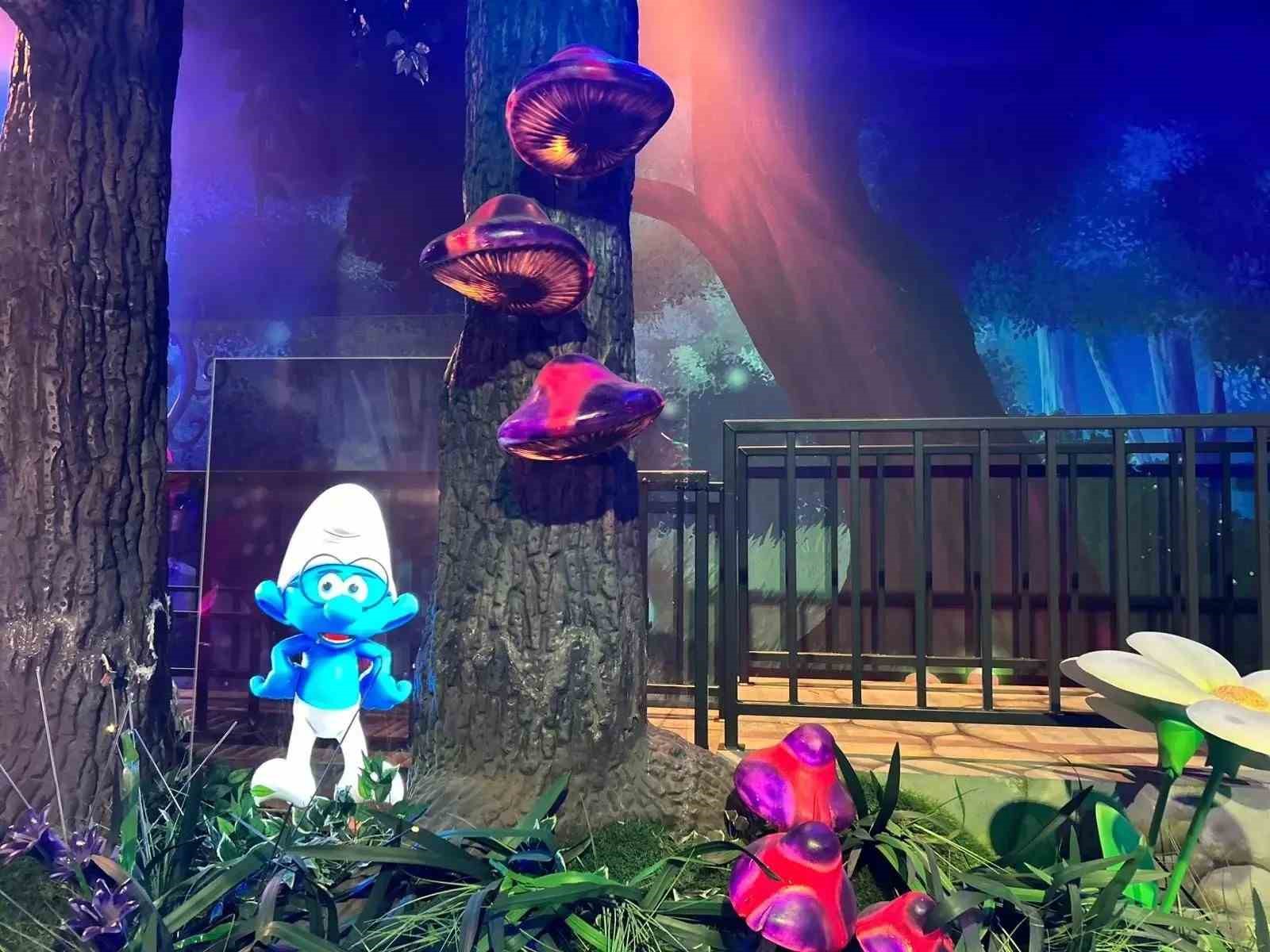 Belçika’dan getirilen dekorlarla hazırlanan 