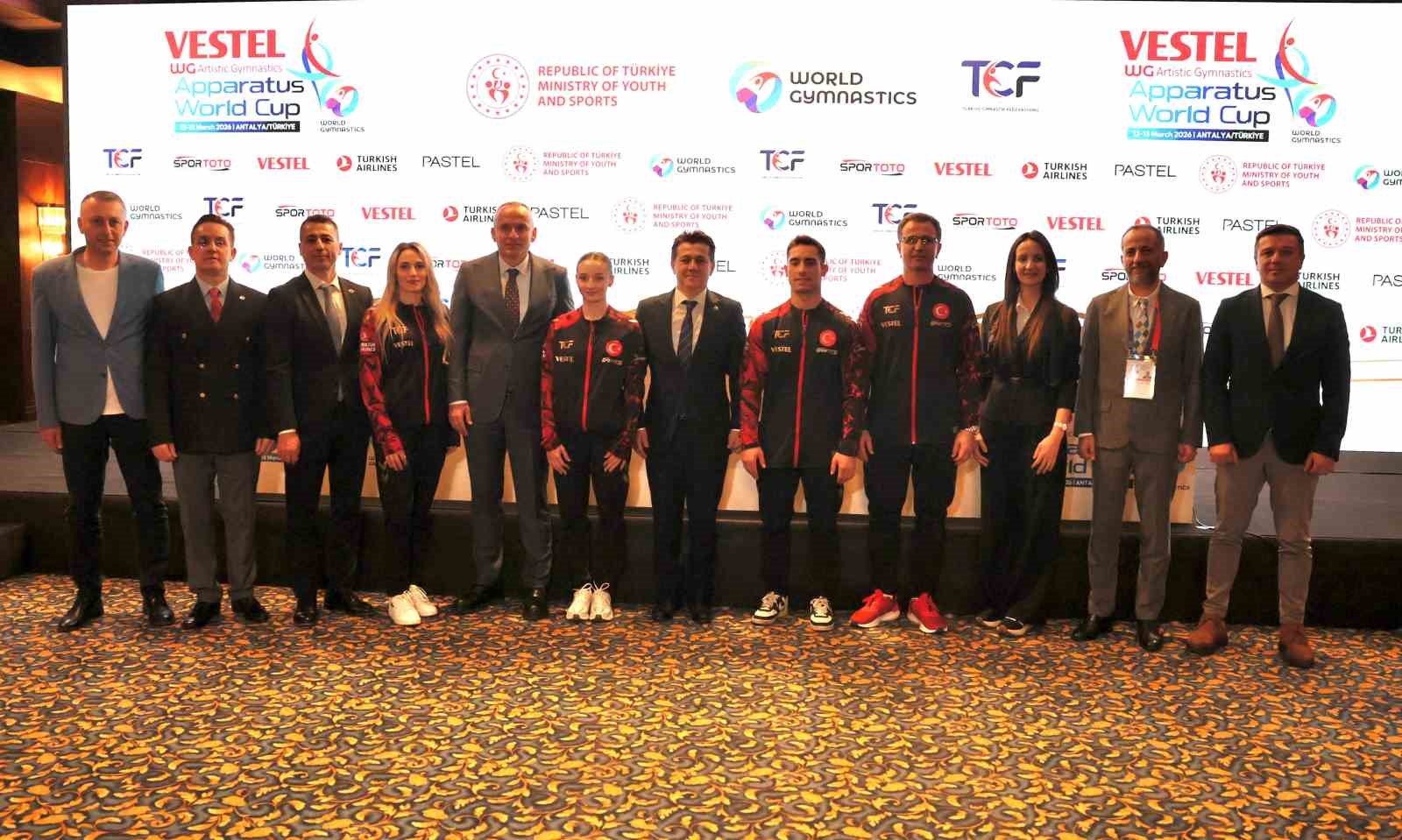 Vestel FIG Artistik Cimnastik Dünya Kupası başlıyor