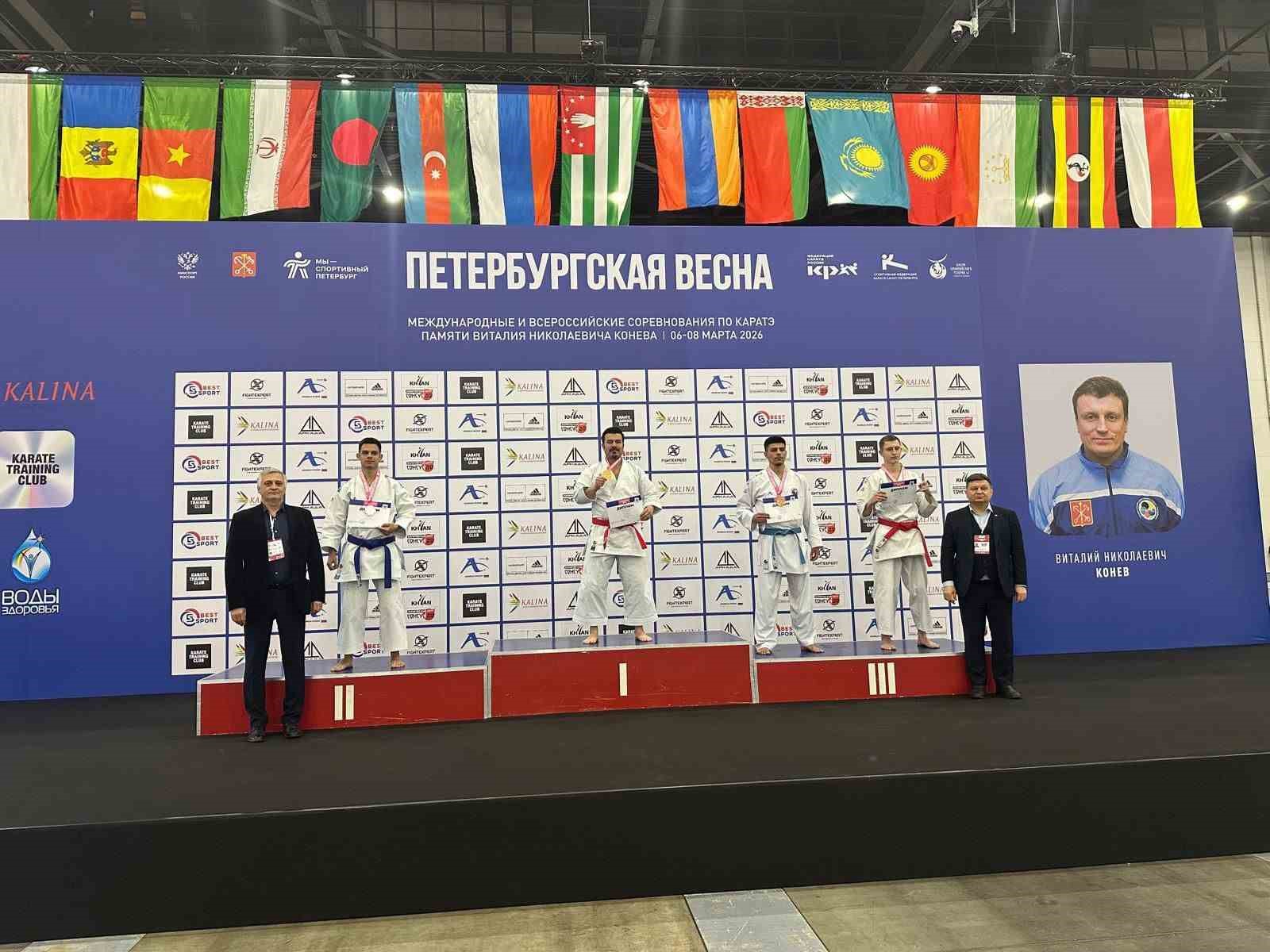 Düzceli sporcu Sabri Kıroğlu Rusya’da şampiyon oldu