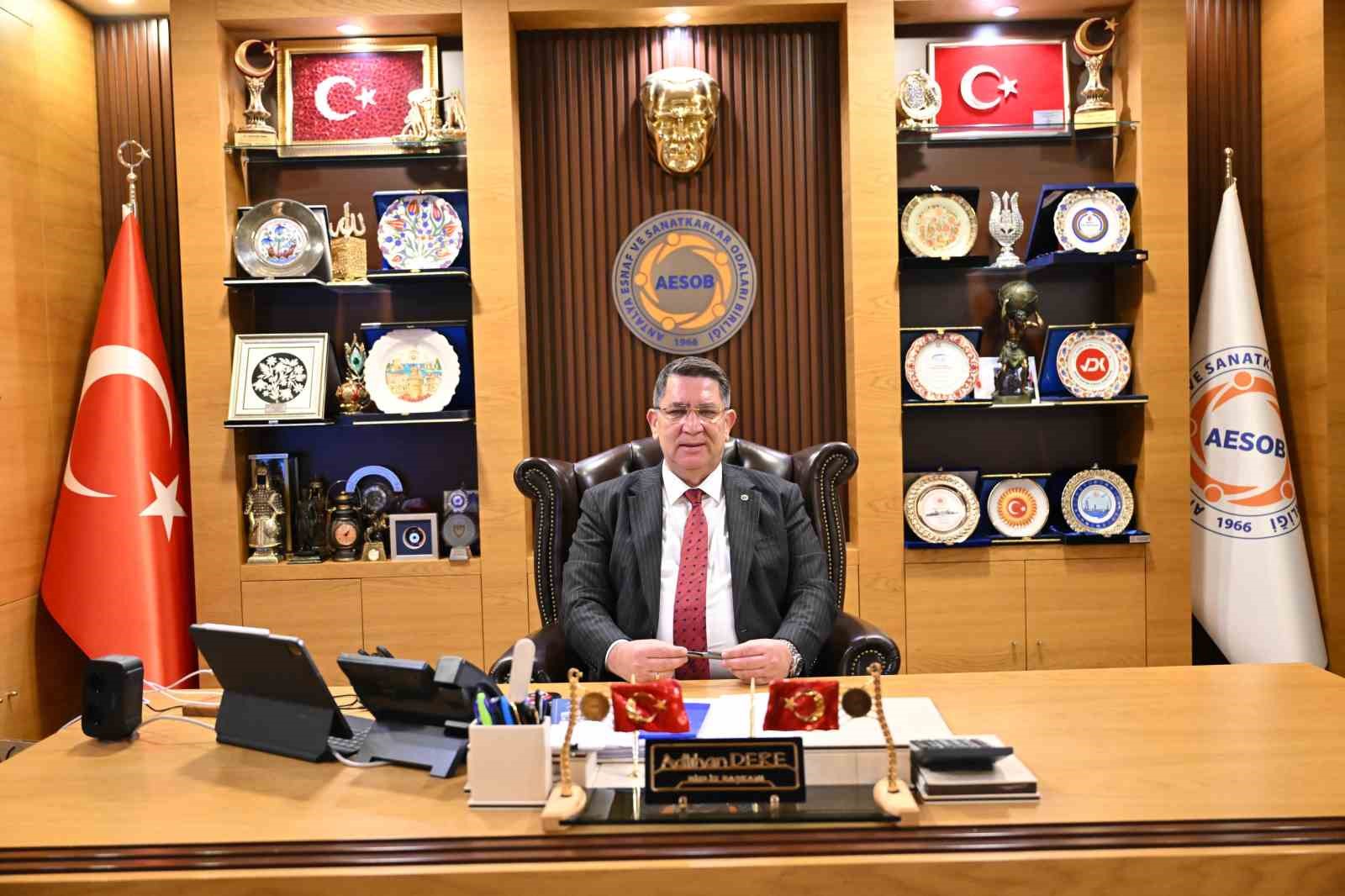 AESOB Başkanı Adlıhan Dere: 