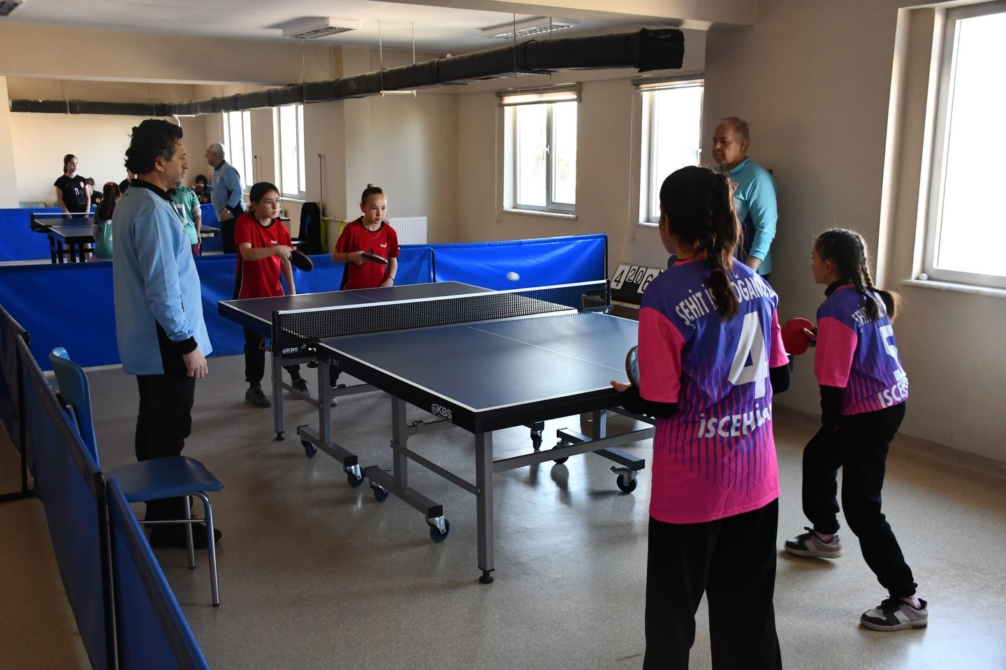 ‘Masa Tenisi Küçük Kızlar Müsabakaları’ tamamlandı