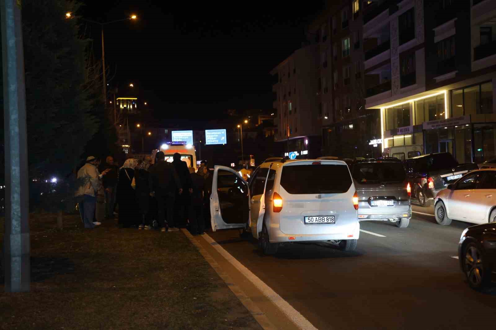 Nevşehir’de zincirleme kaza: 2 yaralı