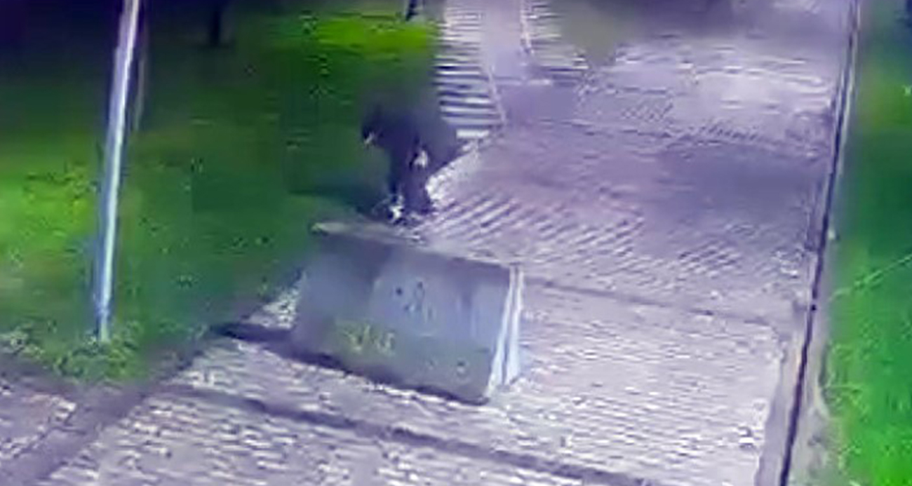 Beyoğlu’nda parkta düşürülen telefonu çaldı, o anlar kamerada