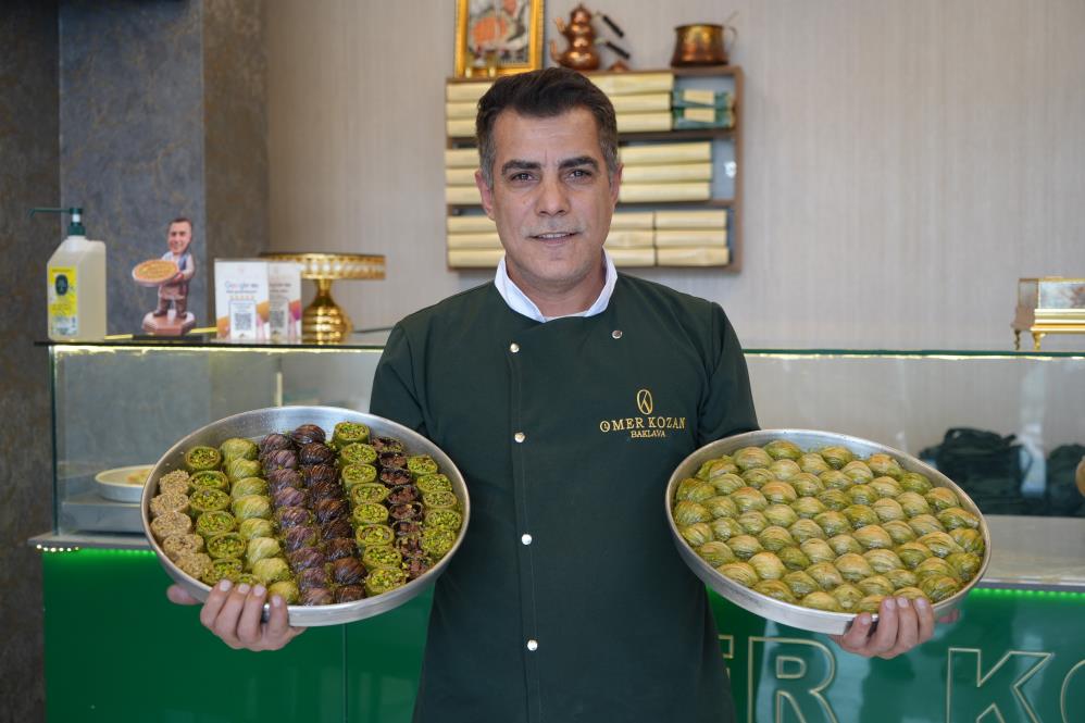 Gaziantep’te baklavacılarda bayram yoğunluğu: Günlük üretim 20 tona ulaştı