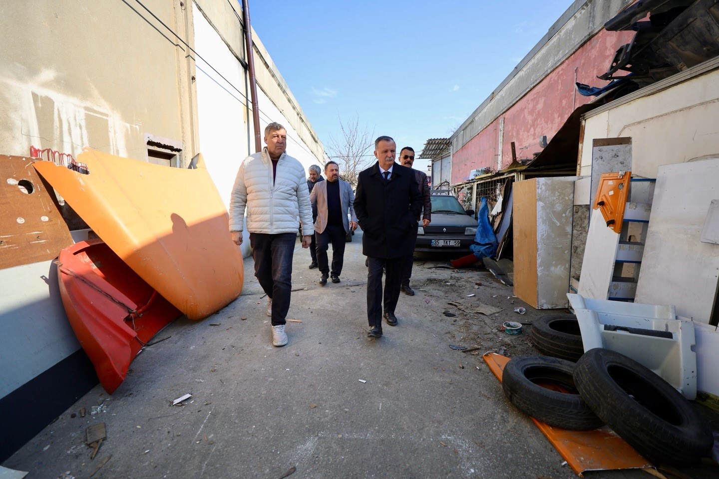 Başkan Balaban KSS esnafını dinledi