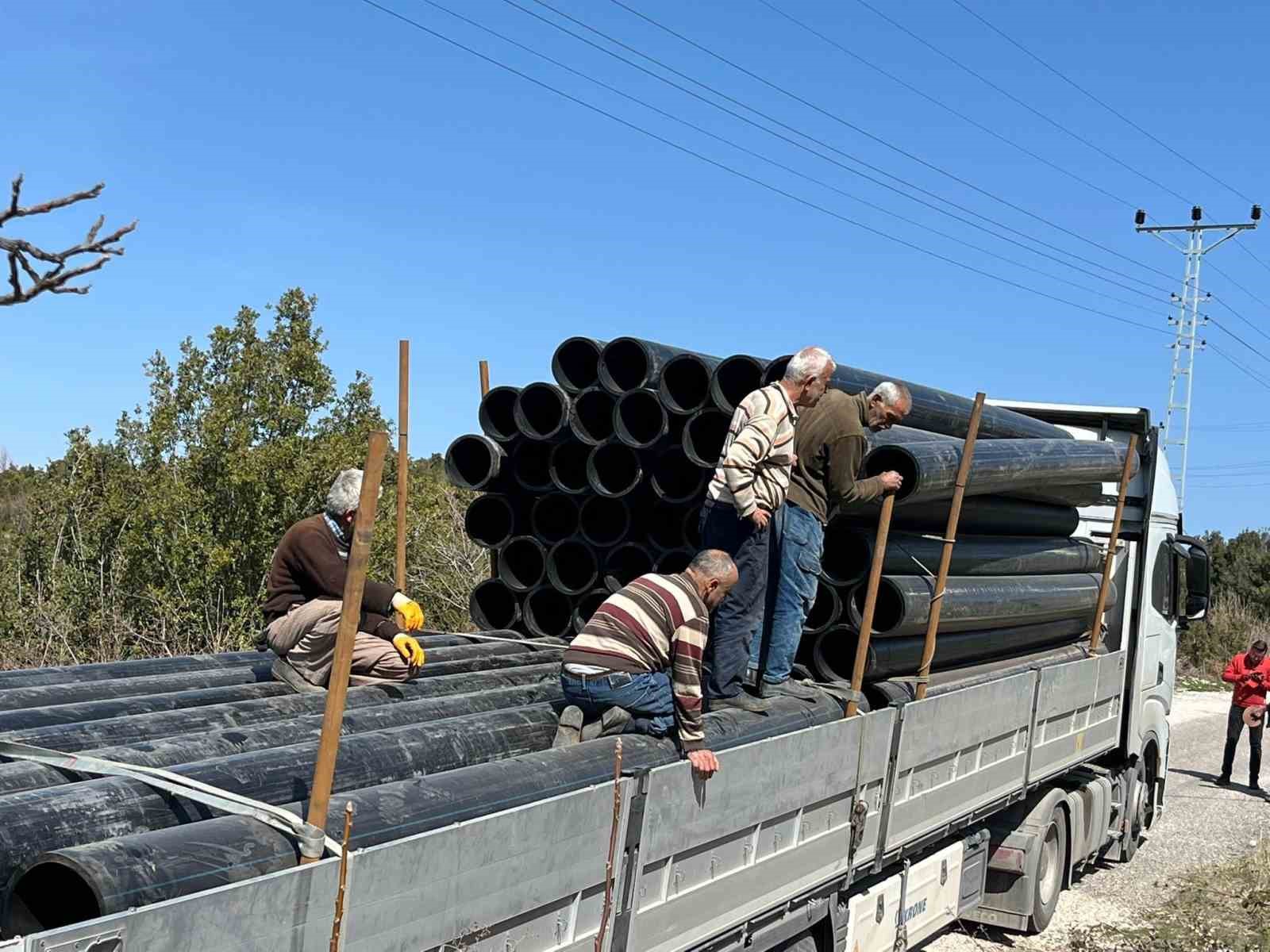 Muğla’da kapalı sistem modern sulama projesi hayata geçiyor