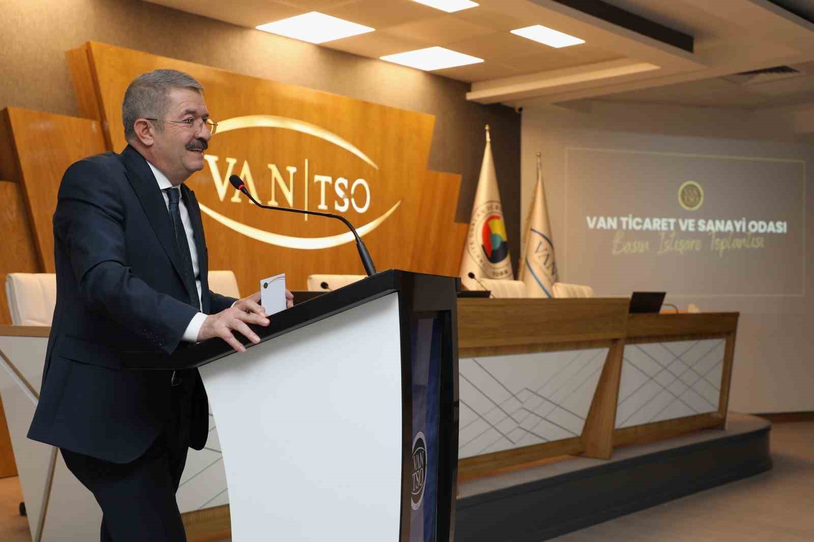 Van TSO Başkanı Takva: 