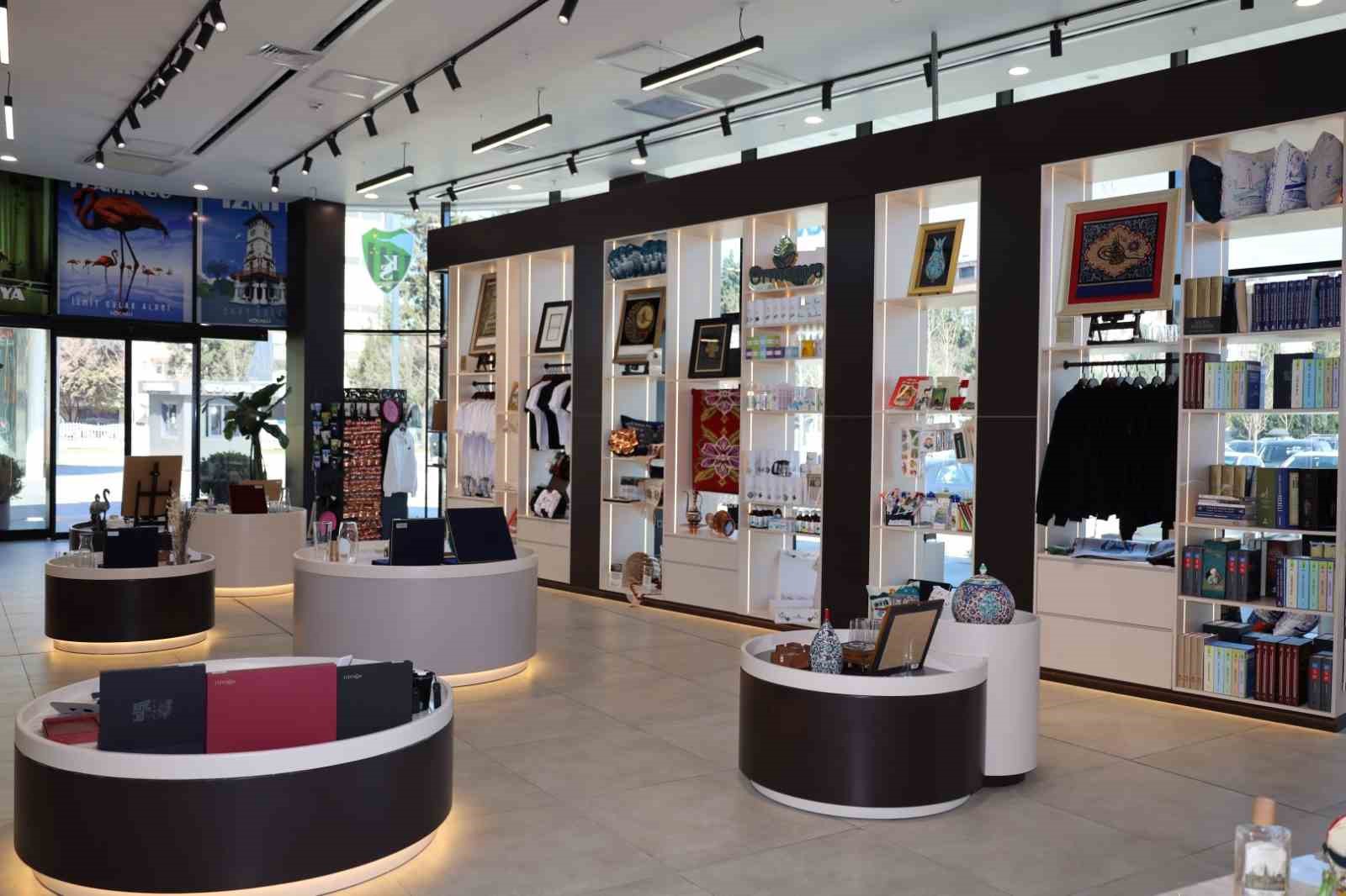 Kocaeli’ye özgü ürünler Hatıra Mağazası’nda