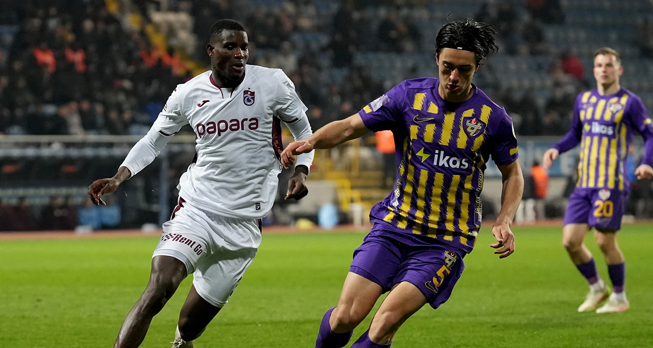 Dev maç öncesi moral buldu! Trabzonspor 3 puanı tek golle aldı