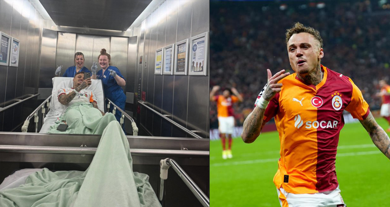 Noa Lang, ameliyatının iyi geçtiğini paylaşımıyla duyurdu