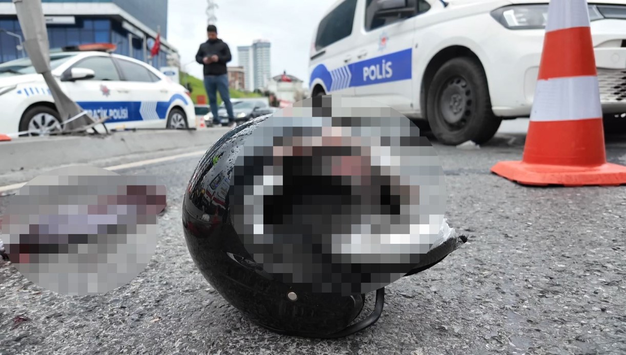 Esenyurt’ta bayram öncesi cinayet gibi trafik kazası: Plastik kask ölüm getirdi