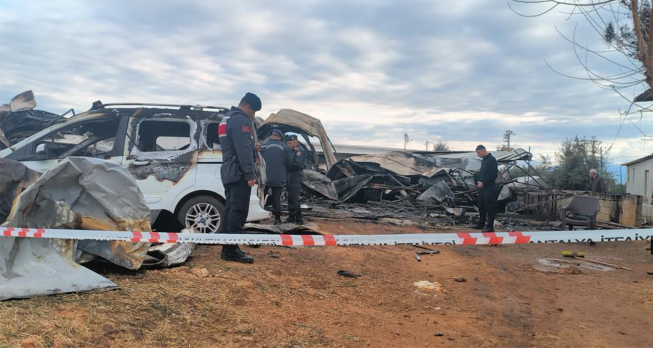 Antalya’da yangın faciası: 5’i çocuk, 6 ölü