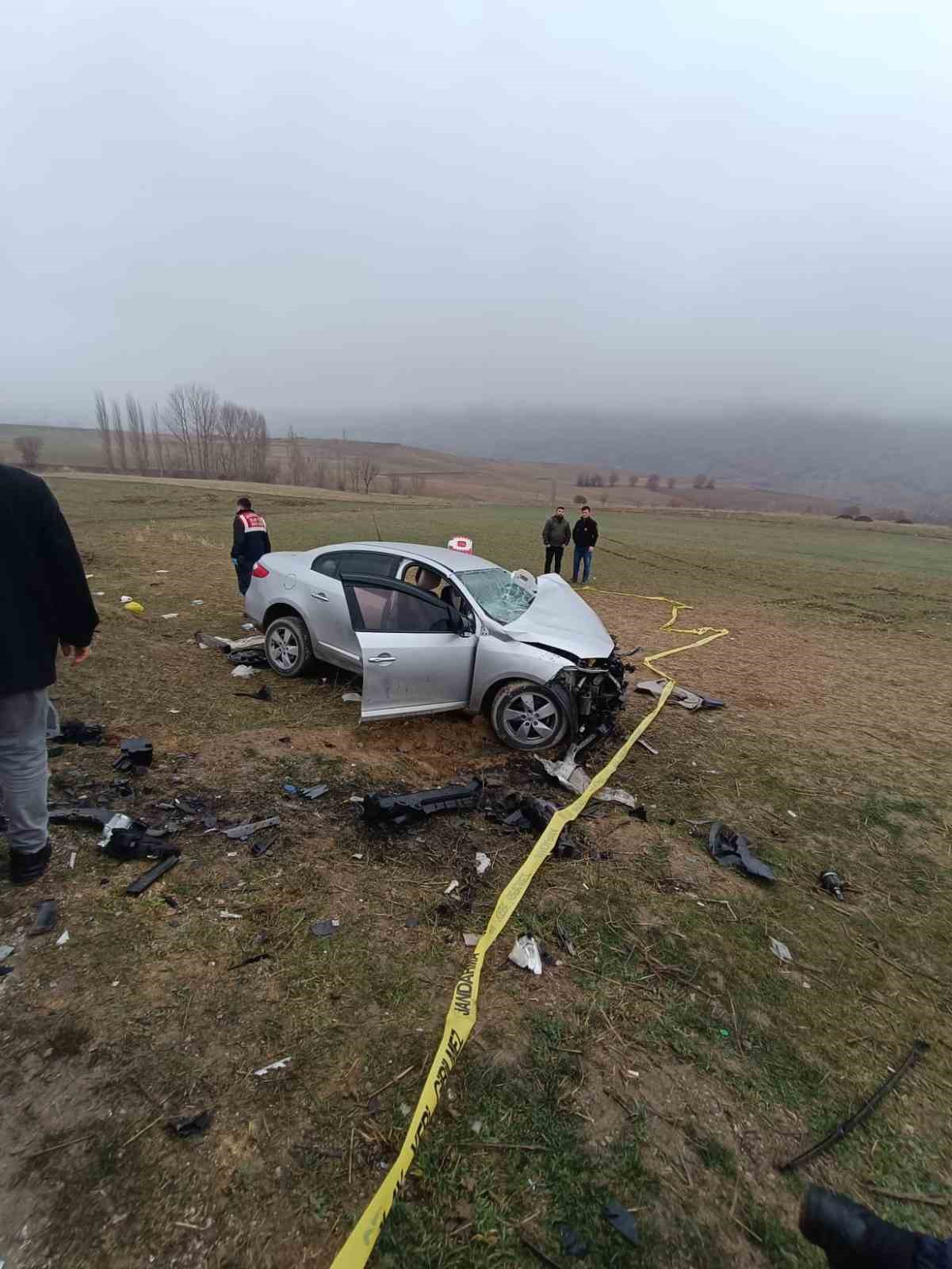 Yozgat’ta otomobiller çarpıştı: 1 ölü, 5 yaralı