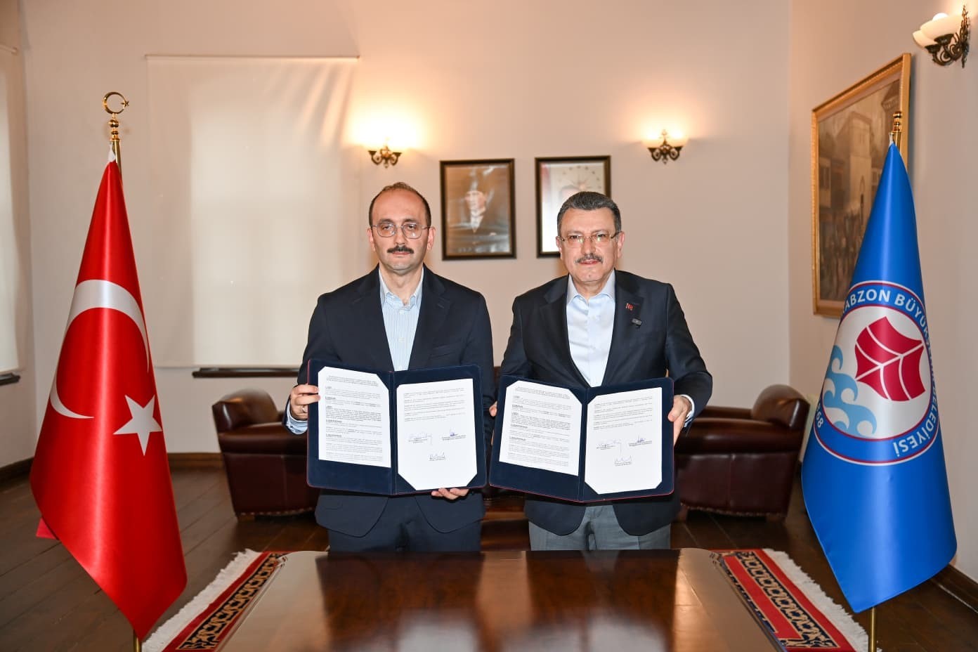 Trabzon’a İleri Biyolojik Arıtma Tesisi için ilk imzalar atıldı