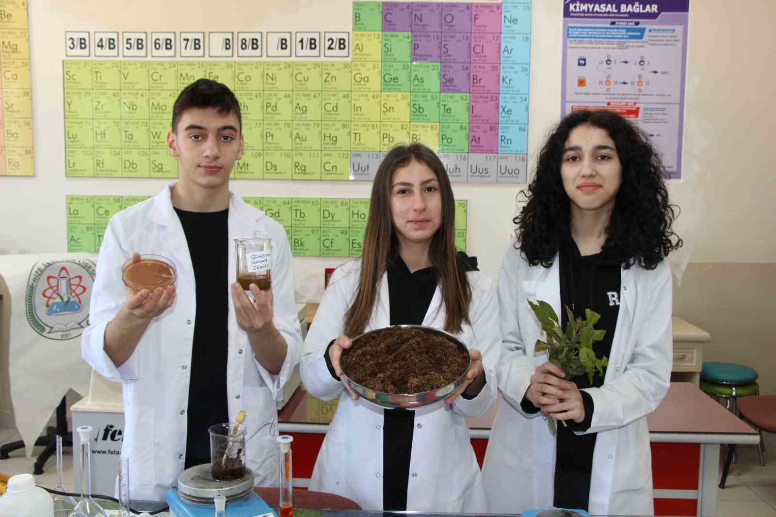 Çay atığından antibakteriyel ürün geliştirdiler