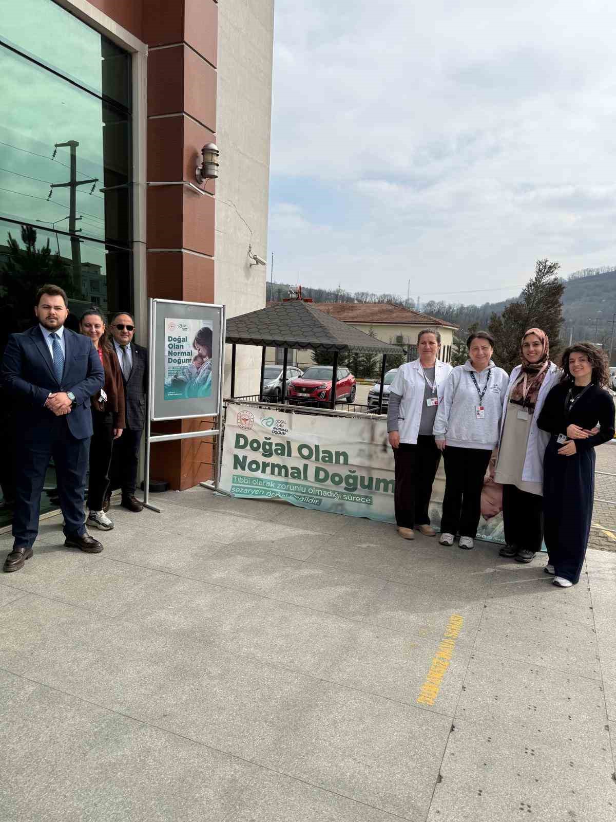 Normal doğum Gümüşova’da anlatıldı