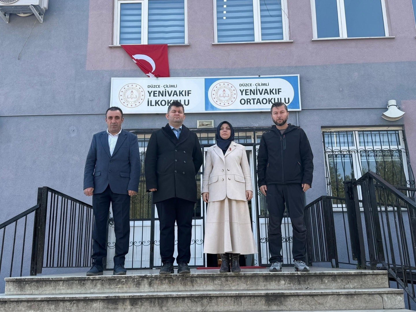 Çilimli’de okullar incelendi