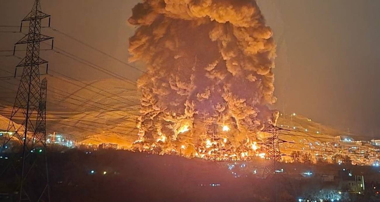 İsrail’den İran’ın başkenti Tahran’a yeni saldırı dalgası