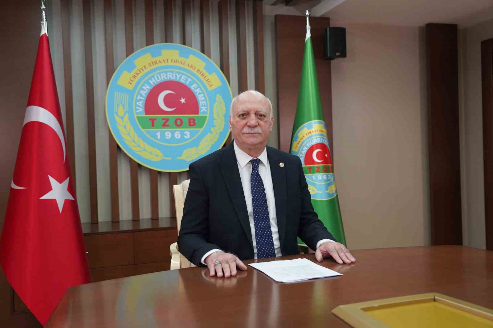TZOB Genel Başkanı Bayraktar: 