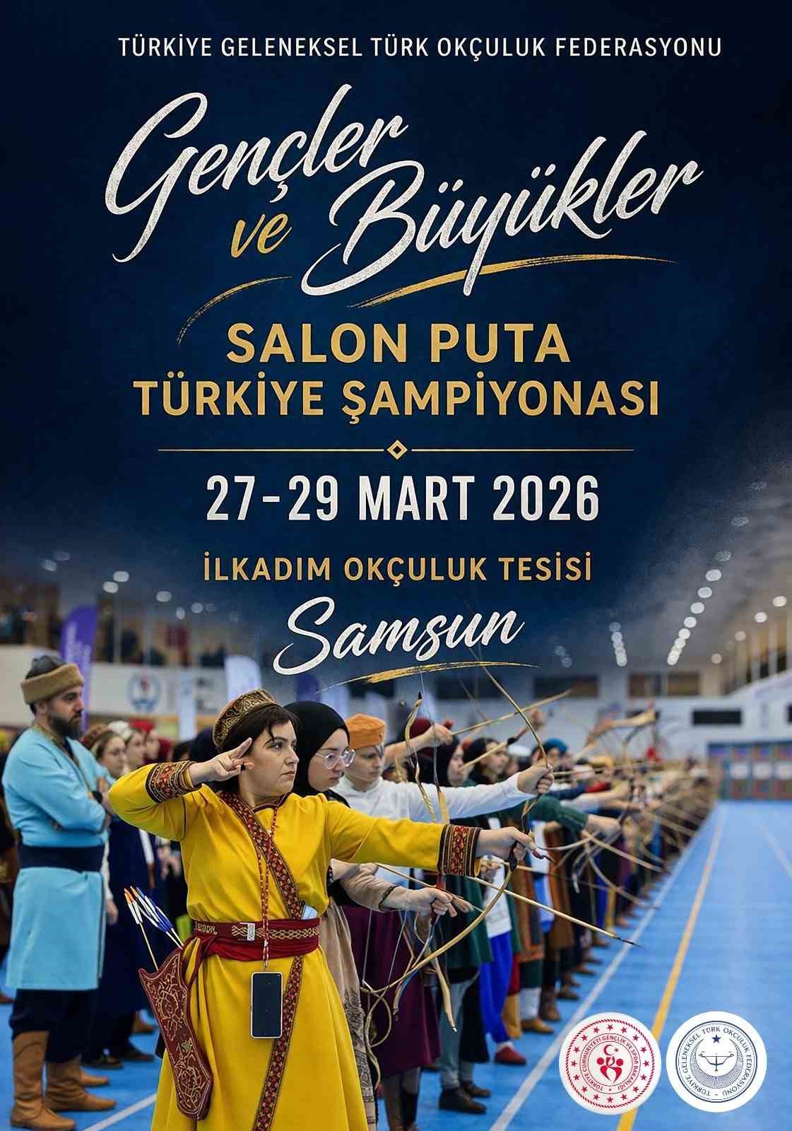 Geleneksel okçular, Türkiye şampiyonu olmak için yaylarını gerecek