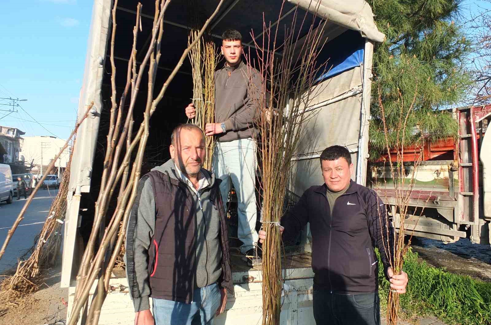 Burhaniye’de meyvecilik gelişiyor