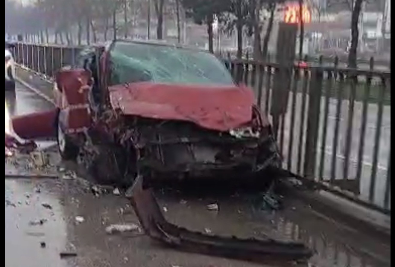 Samsun’da otomobil ile tır çarpıştı: 1 yaralı