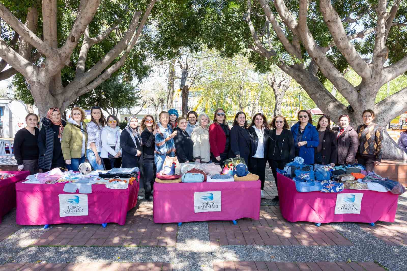 Manavgat’ta kadın emeğine destek büyüyor