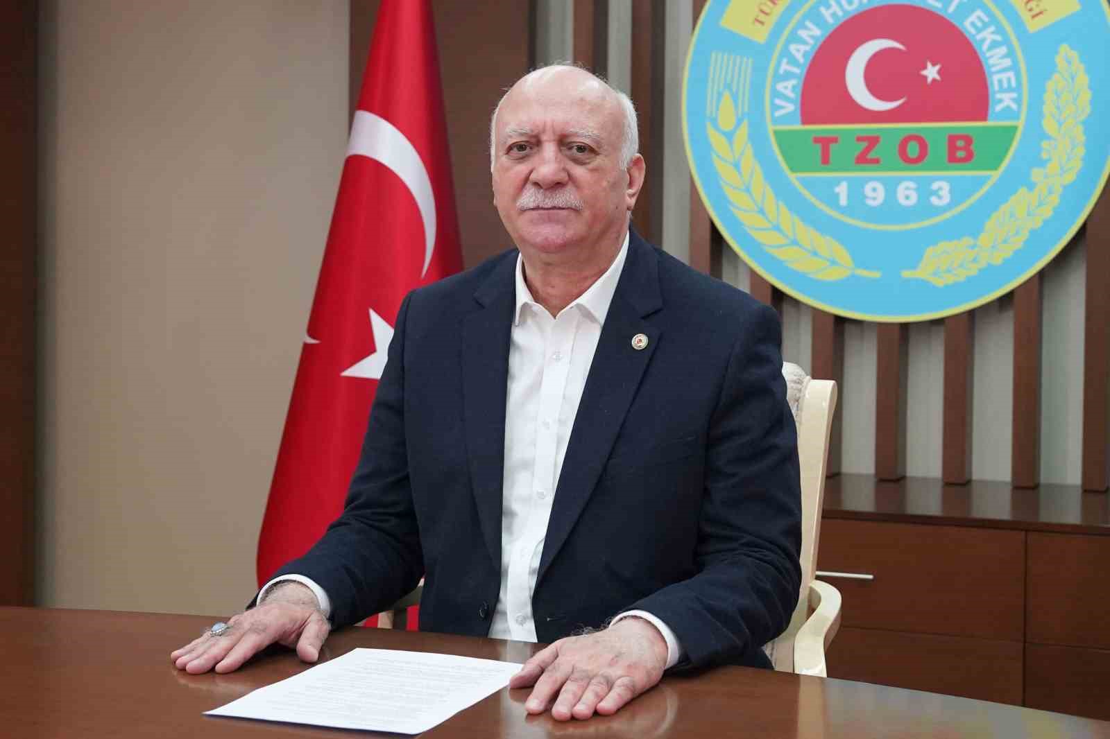 TZOB Genel Başkanı Bayraktar: 