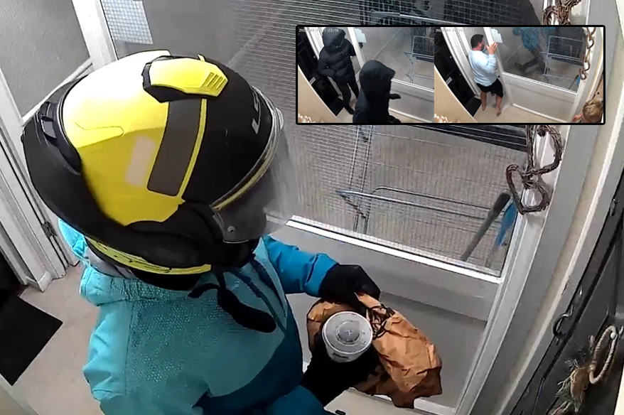 Londra'da Türk ailenin evine kurye kılığında hırsızlık girişimi