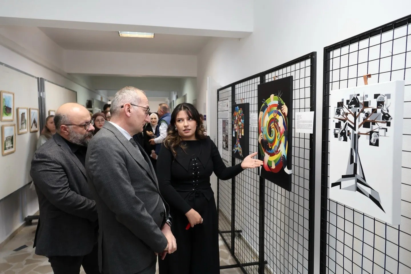 Sinop’un hafızası tuvale yansıdı