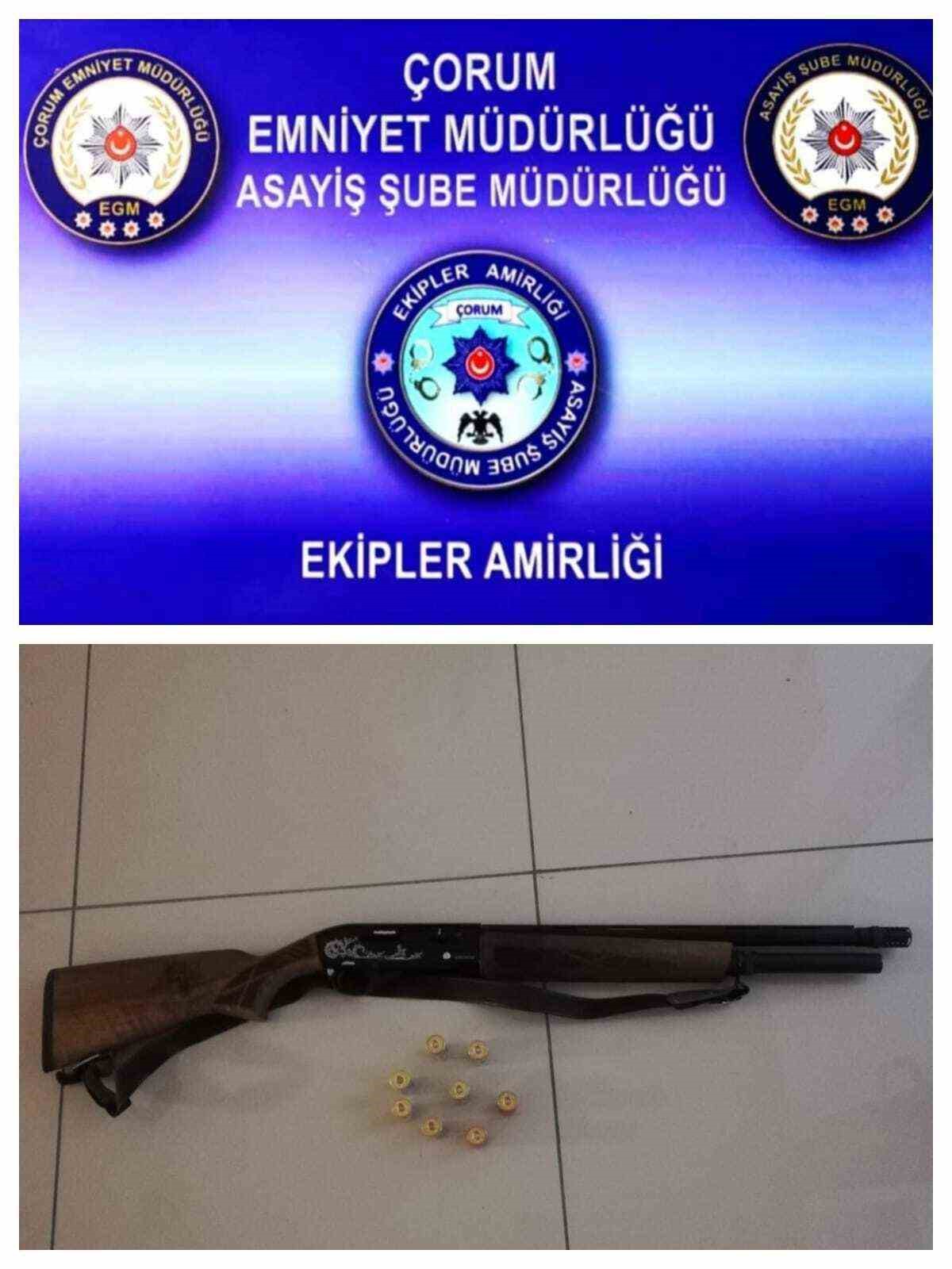 Çorum’da aranan 4 kişi yakalandı