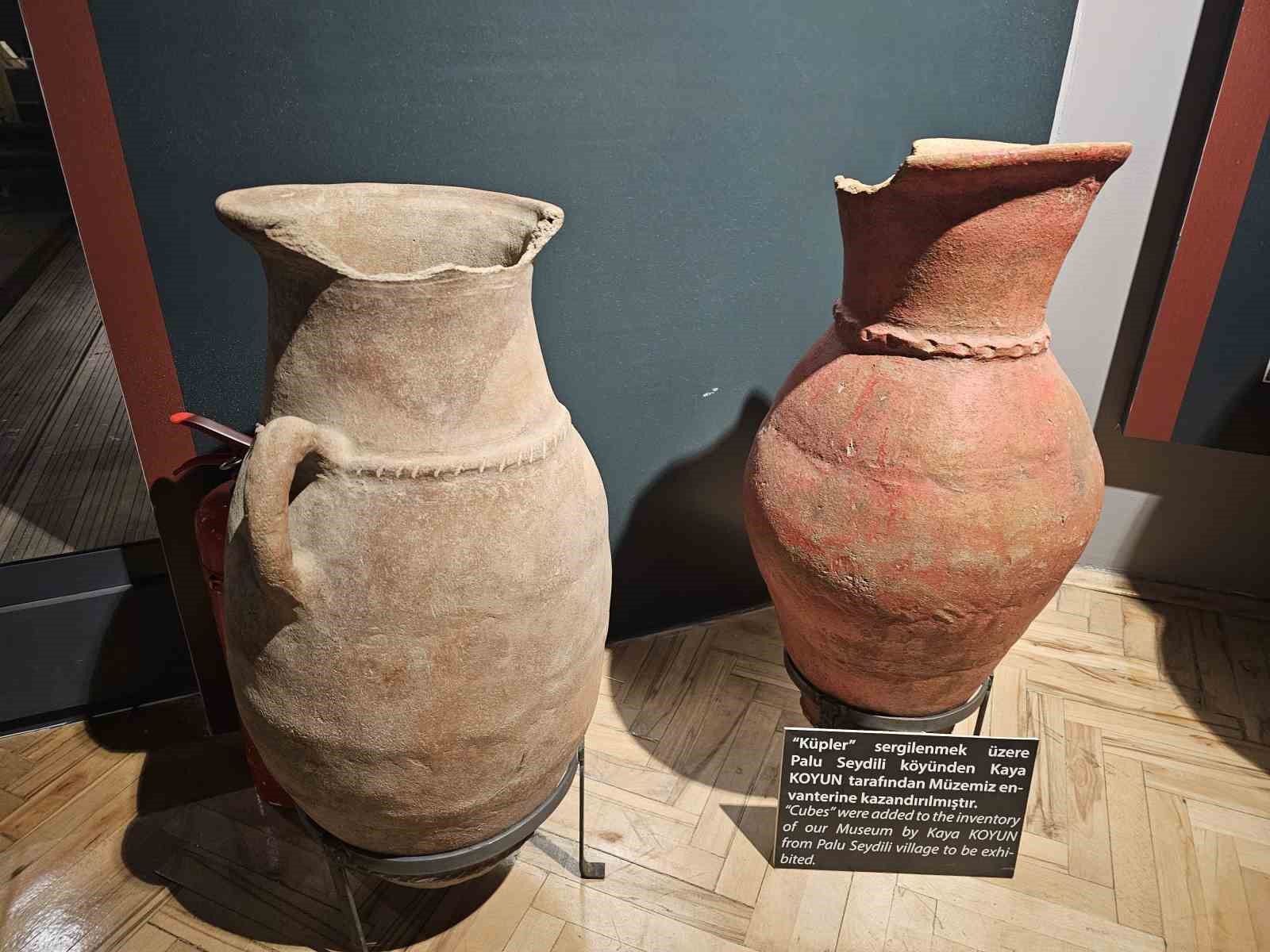 Elazığ asırlık küpler geçmişe ışık tutuyor