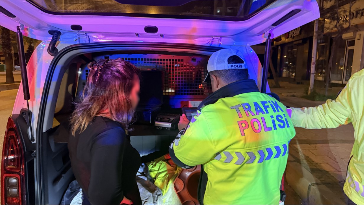 Yasal sınırın üstünde alkollü çıkan aday sürücünün ehliyeti iptal edildi, 