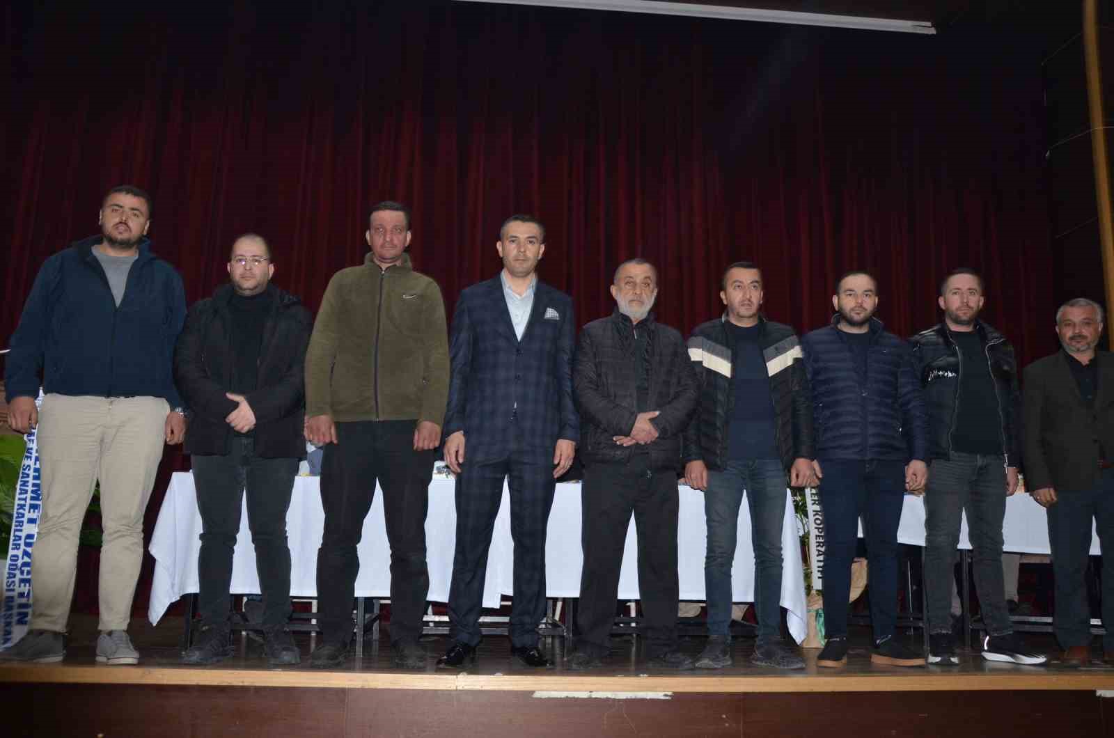 Kırkağaç Şoförler Odası’nda yeni başkan Talha Küçük