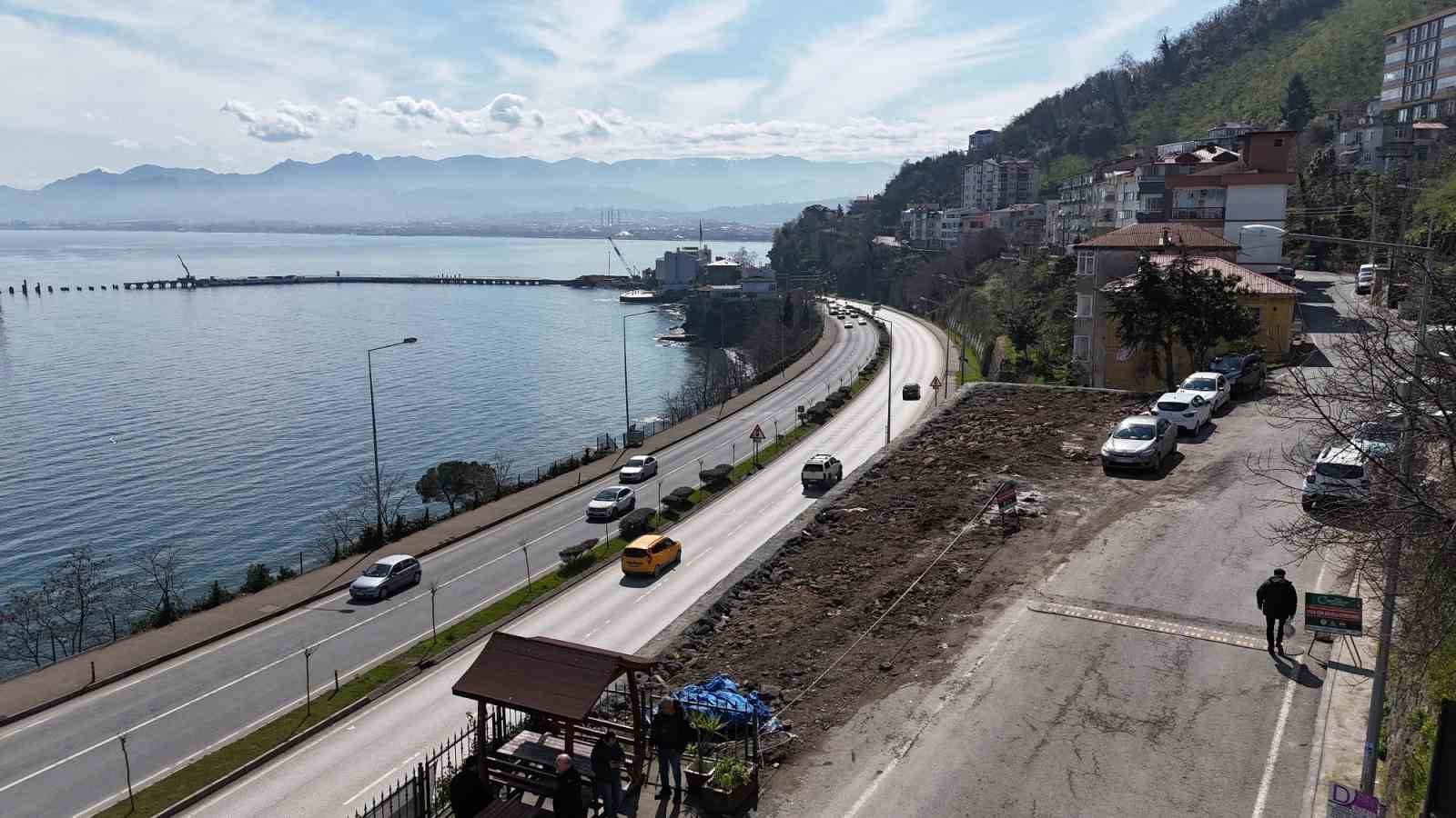 Ordu’ya yeni bir seyir terası kazandırılıyor