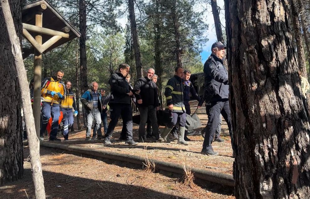 Burdur’da ormanlık alanda erkek cesedi bulundu