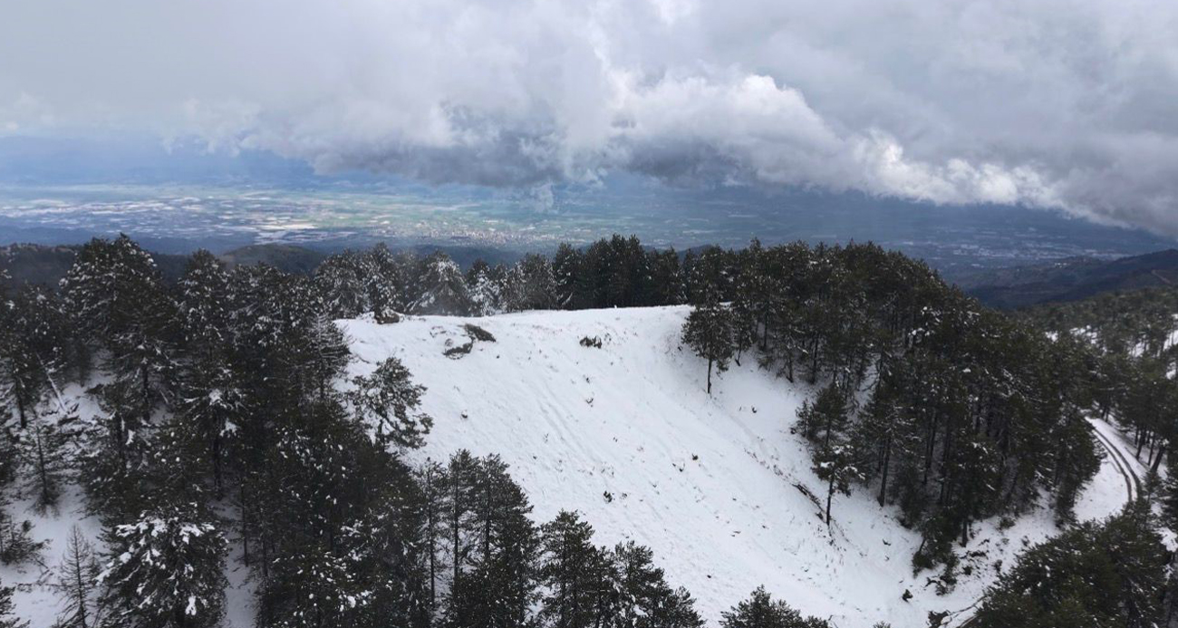 Aydın’a bahar ayında kış sürprizi