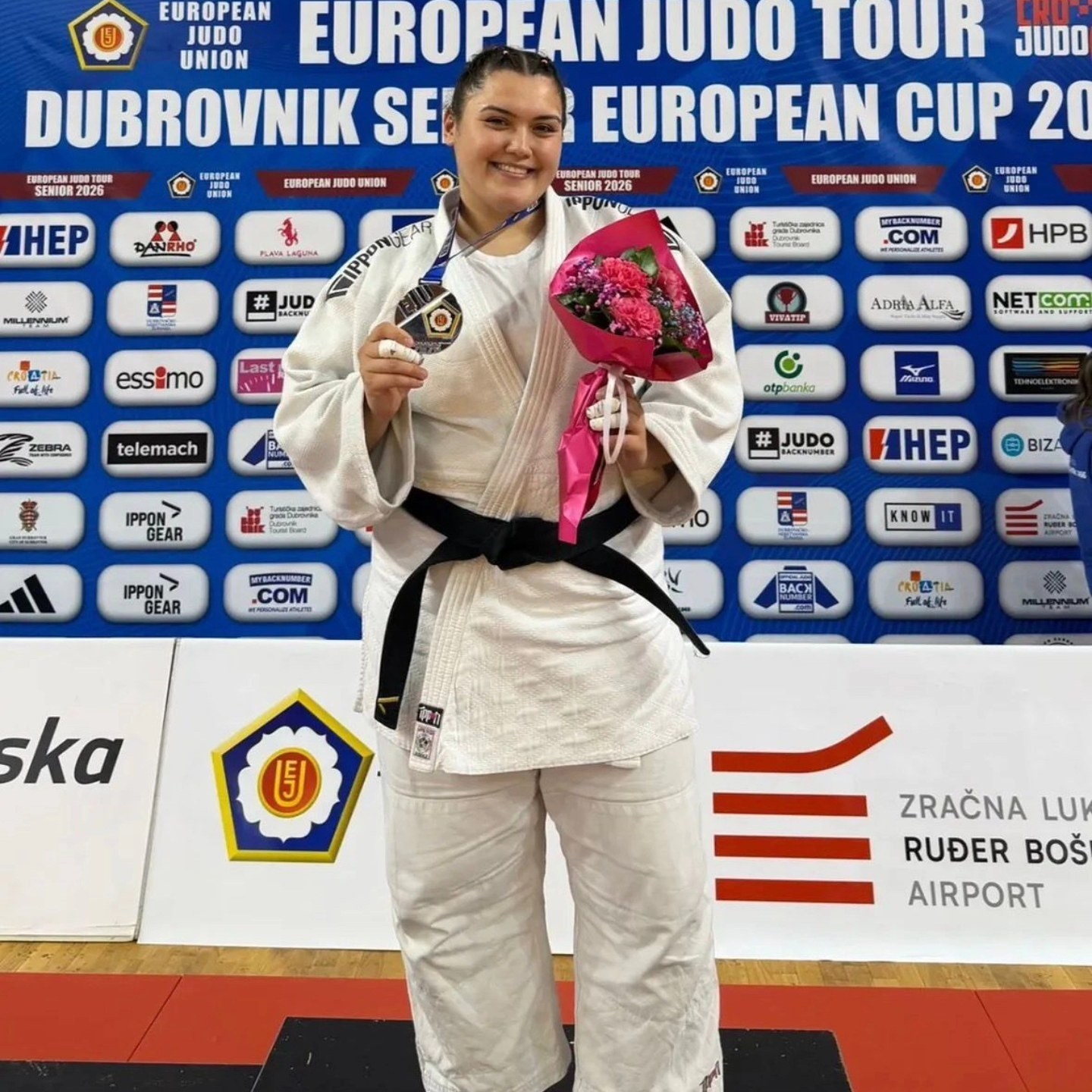 Manisalı Dirgen, Hırvatistan’da gümüş madalya kazandı