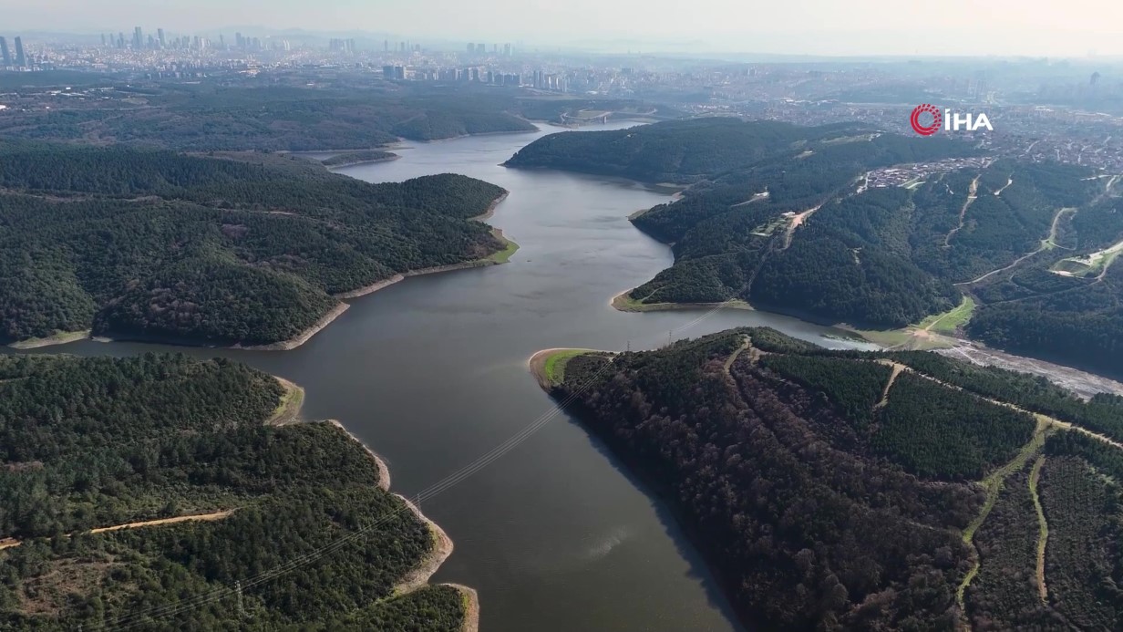 İstanbul’da yağışların ardından barajlarda doluluk oranı yüzde 58.03’e yükseldi