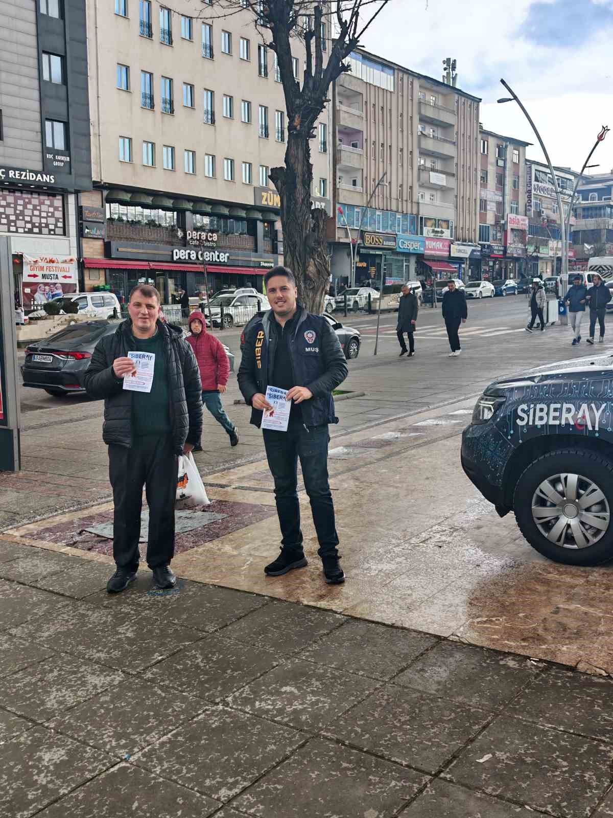 Muş’ta vatandaşlara siber güvenlik uyarısı