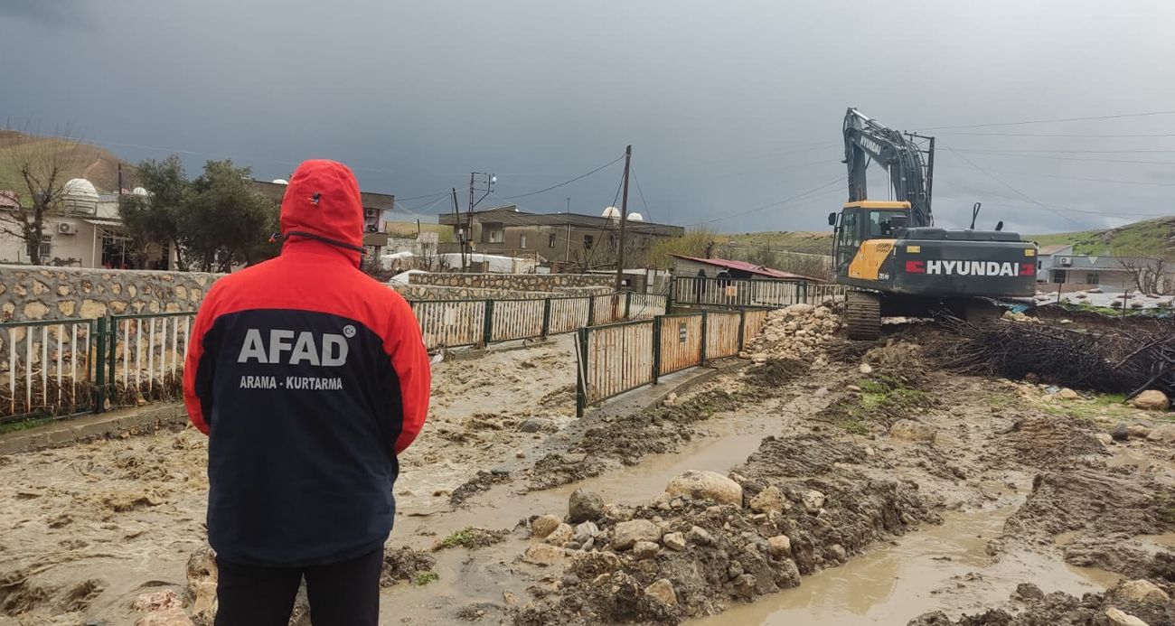 Şırnak’ta dereler taştı: Çok sayıda konut ve ahır zarar gördü