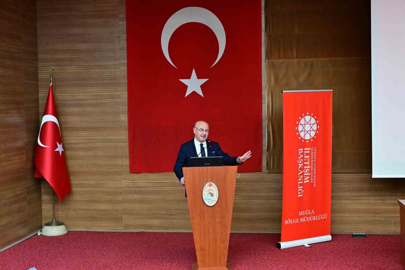 Denizlili basın mensuplarına 