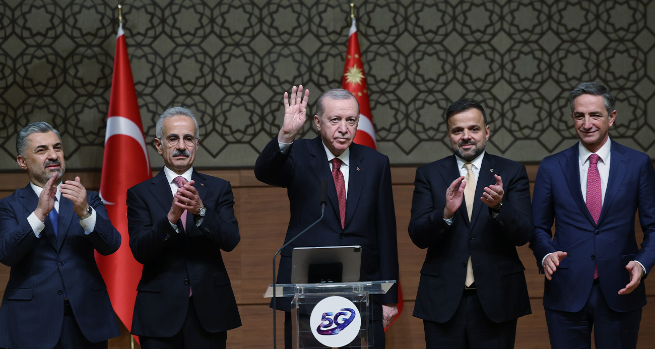 Cumhurbaşkanı Erdoğan’ın butona basmasıyla Türkiye’de 5G teknolojisine geçildi