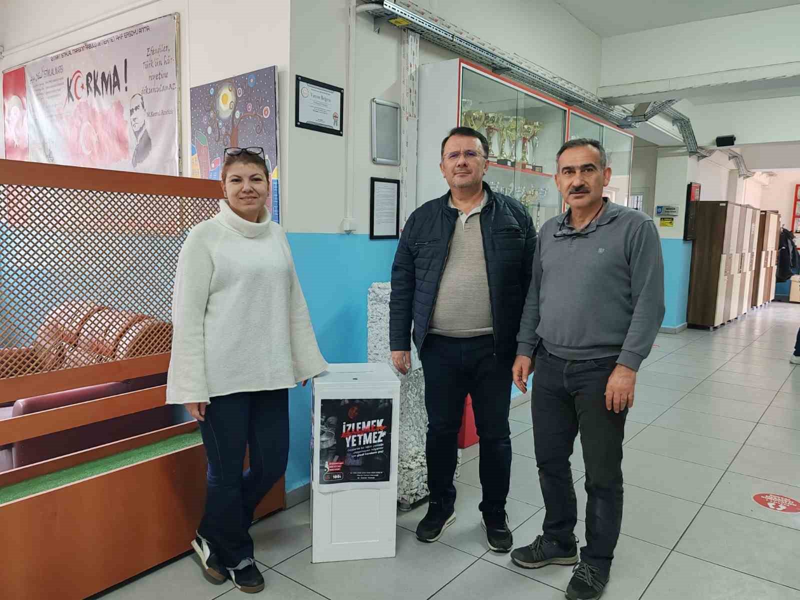 Kütahya’da öğrencileri iyilikte yarıştı