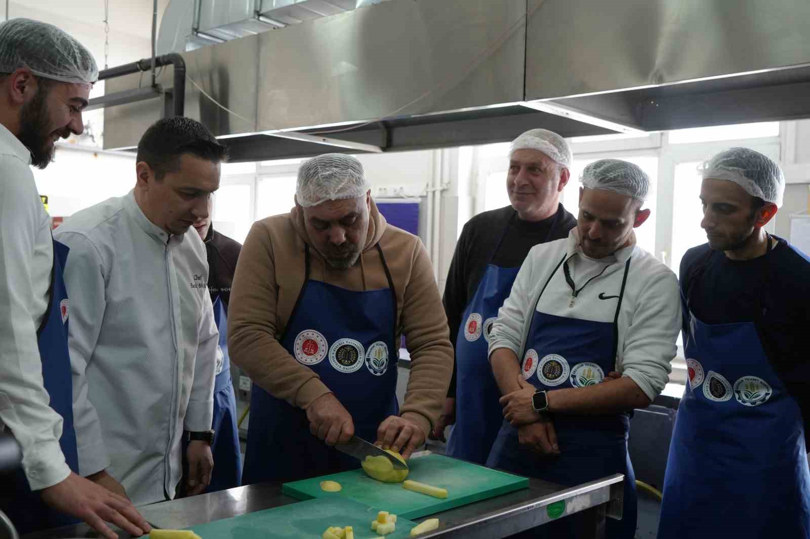 Erzurum’da ezber bozan proje: Mahkumlara 