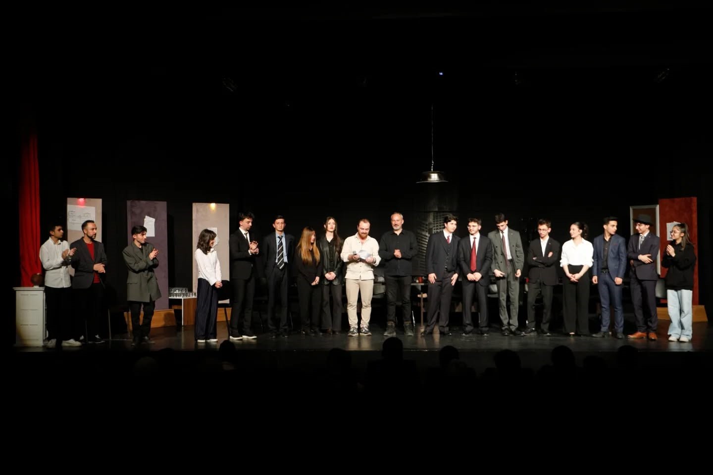 Erzurum Lisesi öğrencilerinden anlamlı sahne: 