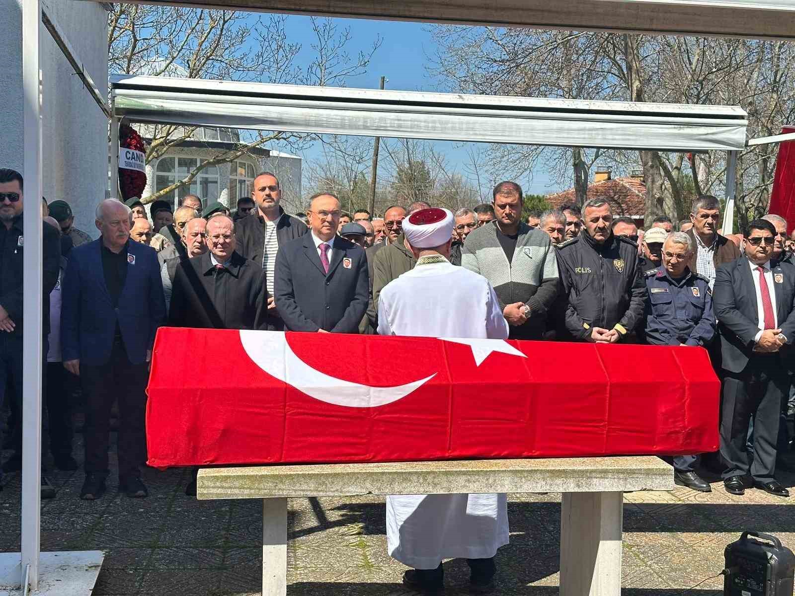 Muratlı’da gazi polis için son görev