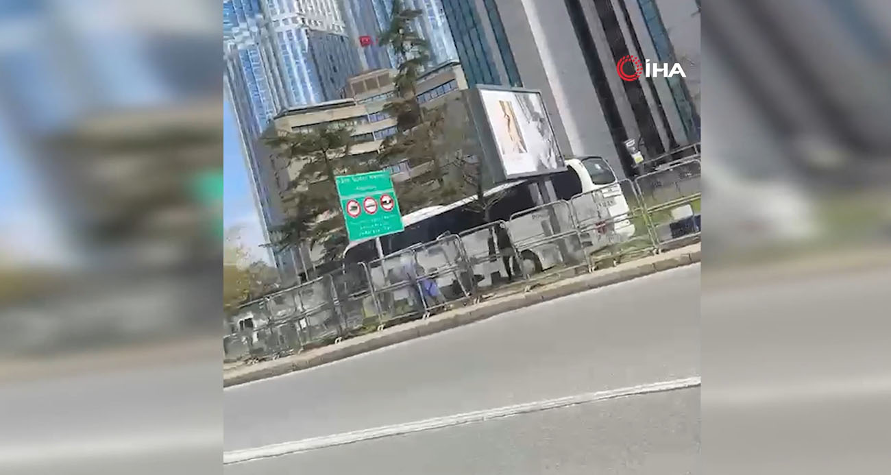 İsrail Konsolosluğu yakınında silah sesleri